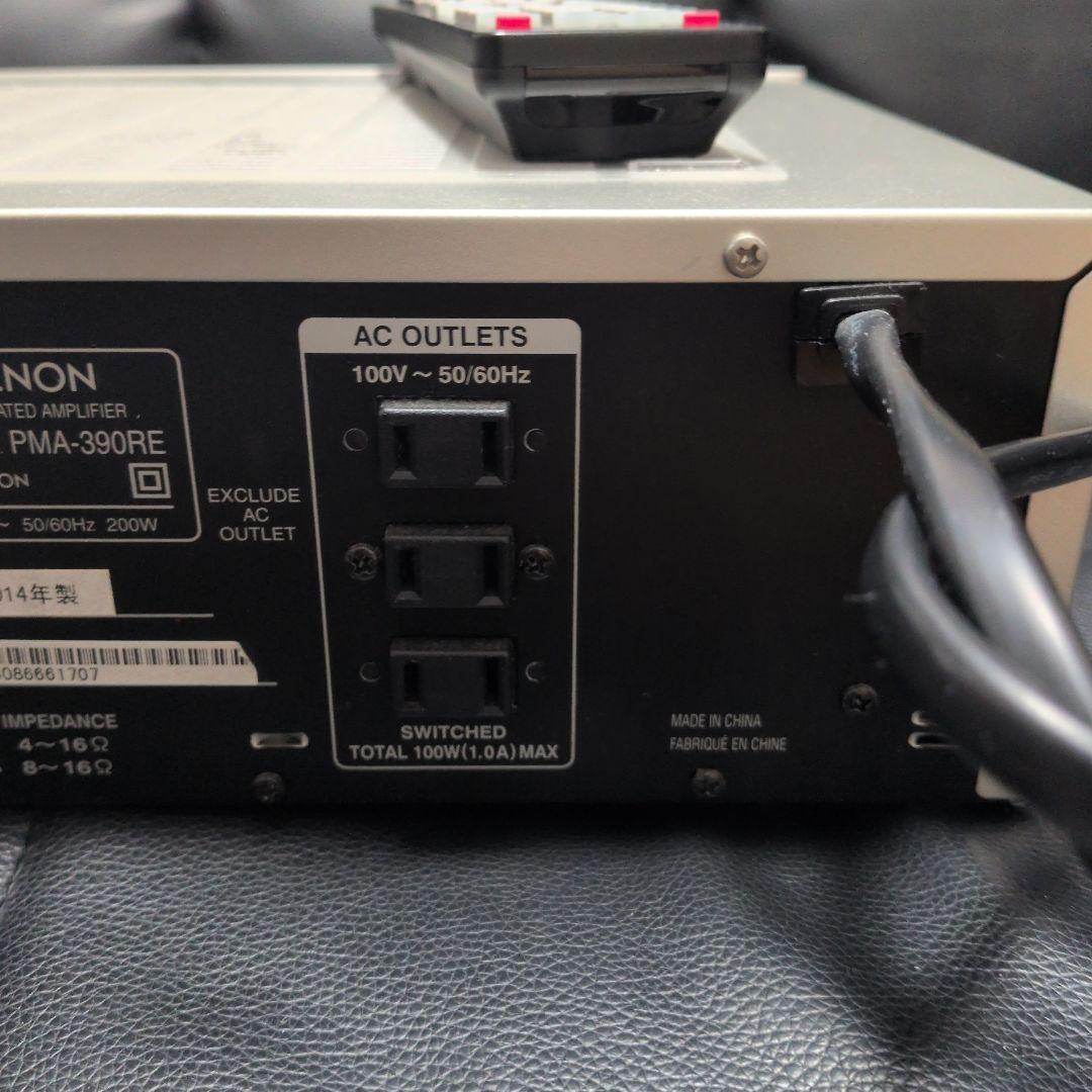 DENON PMA-390RE　プリメインアンプ