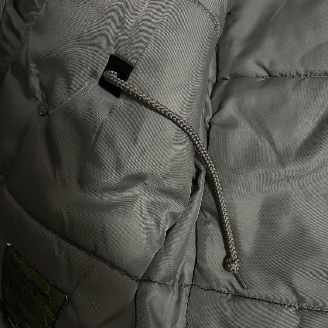 ALPHA INDUSTRIES N-3B ミリタリー　フライトジャケット　L