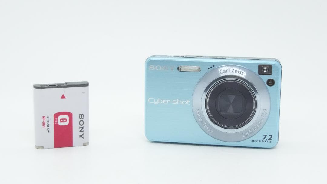 【A3216】 SONY Cyber-shot DSC-W120 ブルー ソニー
