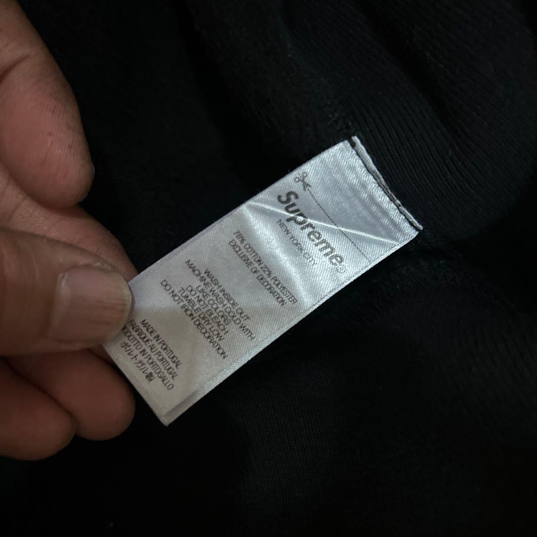 Supreme Varsity Hooded Sweatshirtブラック M