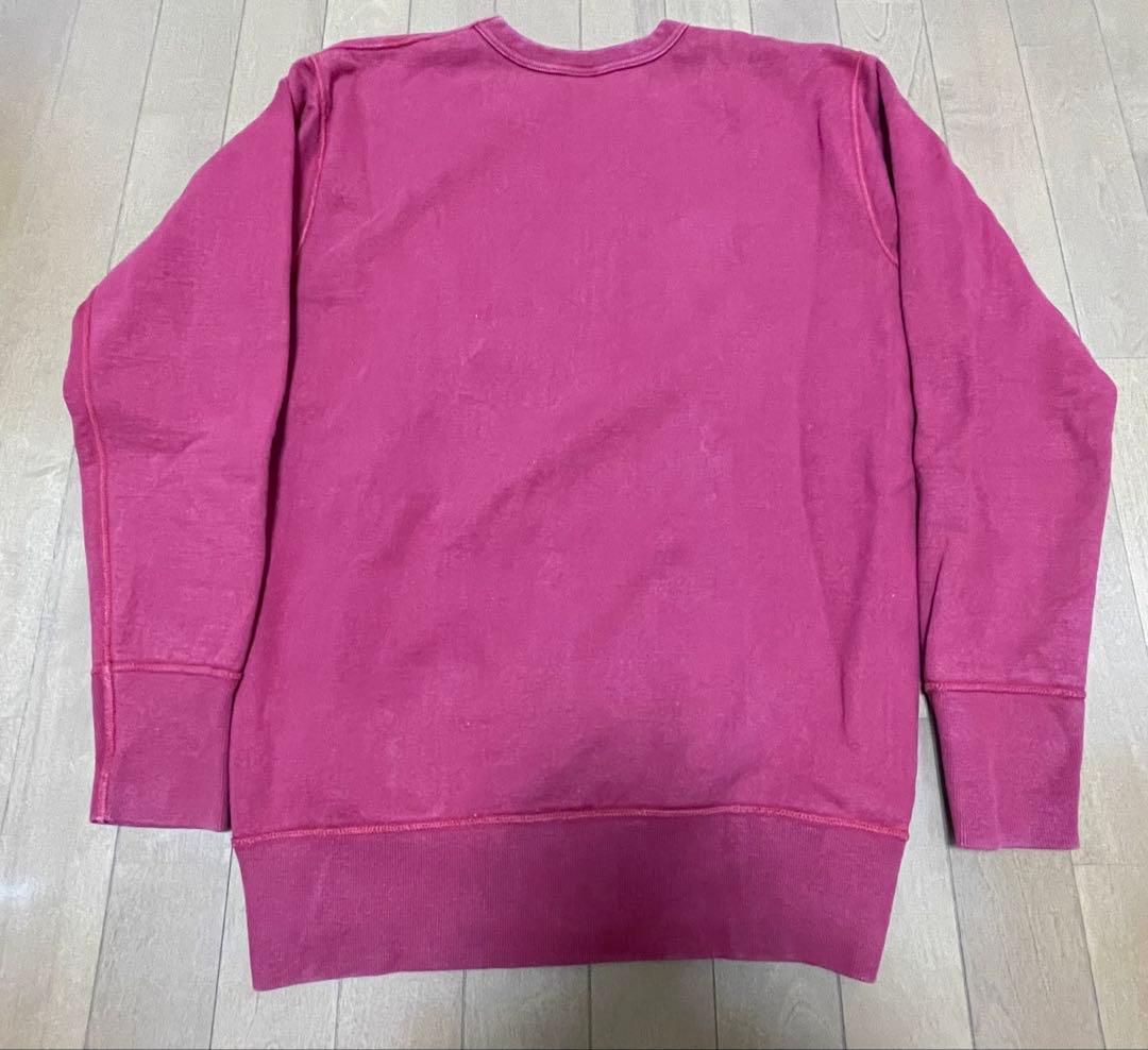 デラックスウエア S101 スウェット XL 赤 無地