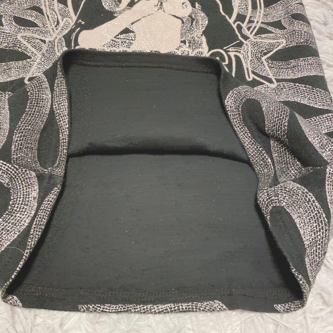 【ヒステリックス】（FREE）スネーク バナナガール ラメ Tシャツ 希少 派手