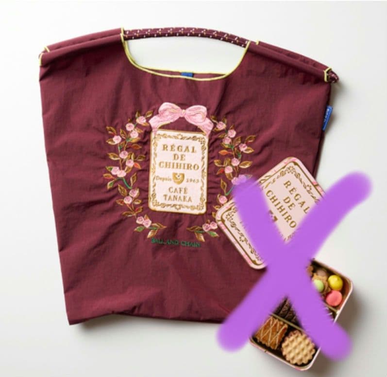 【新品未開封】阪急限定 カフェタナカ×ボールアンドチェーン コラボバッグ