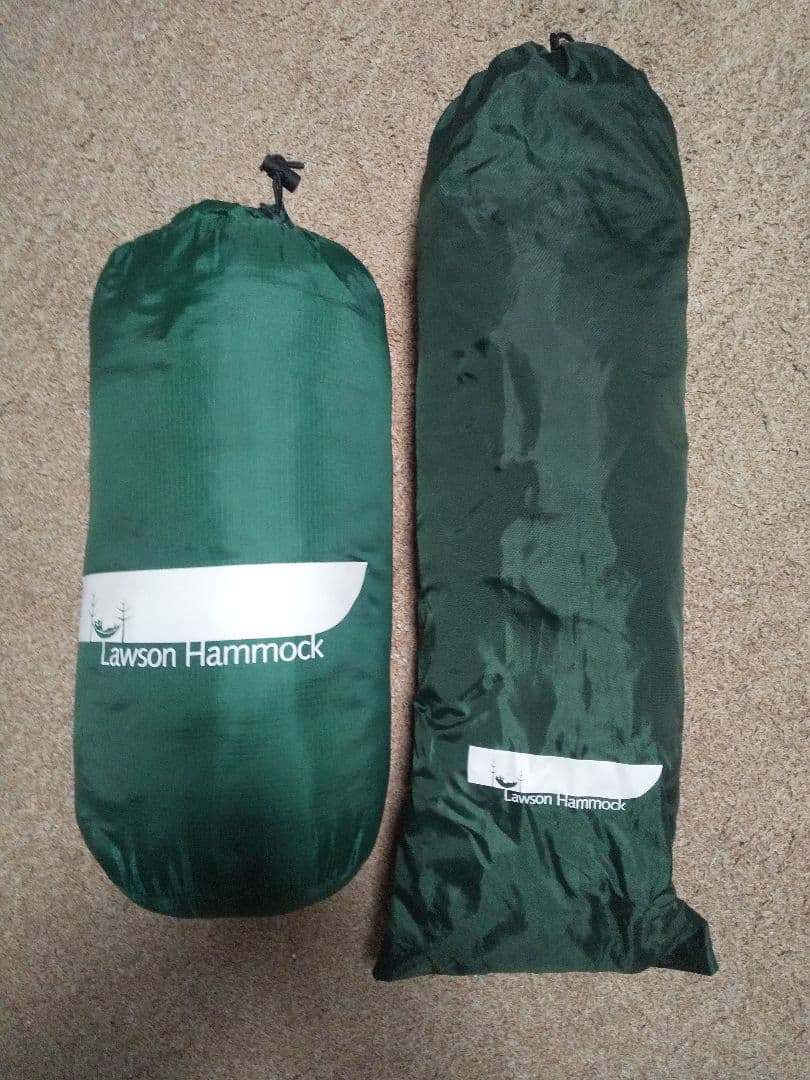 美品ローソンハンモック　アンダーキルト付きセット