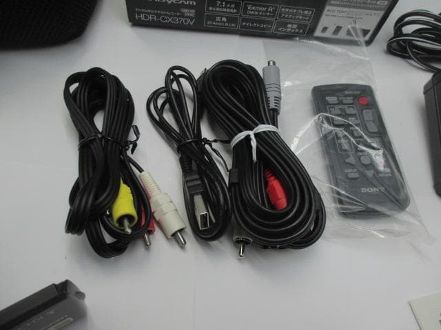 【付属品多数】美品　 ソニー　ビデオカメラ　SONY HDR-CX370V