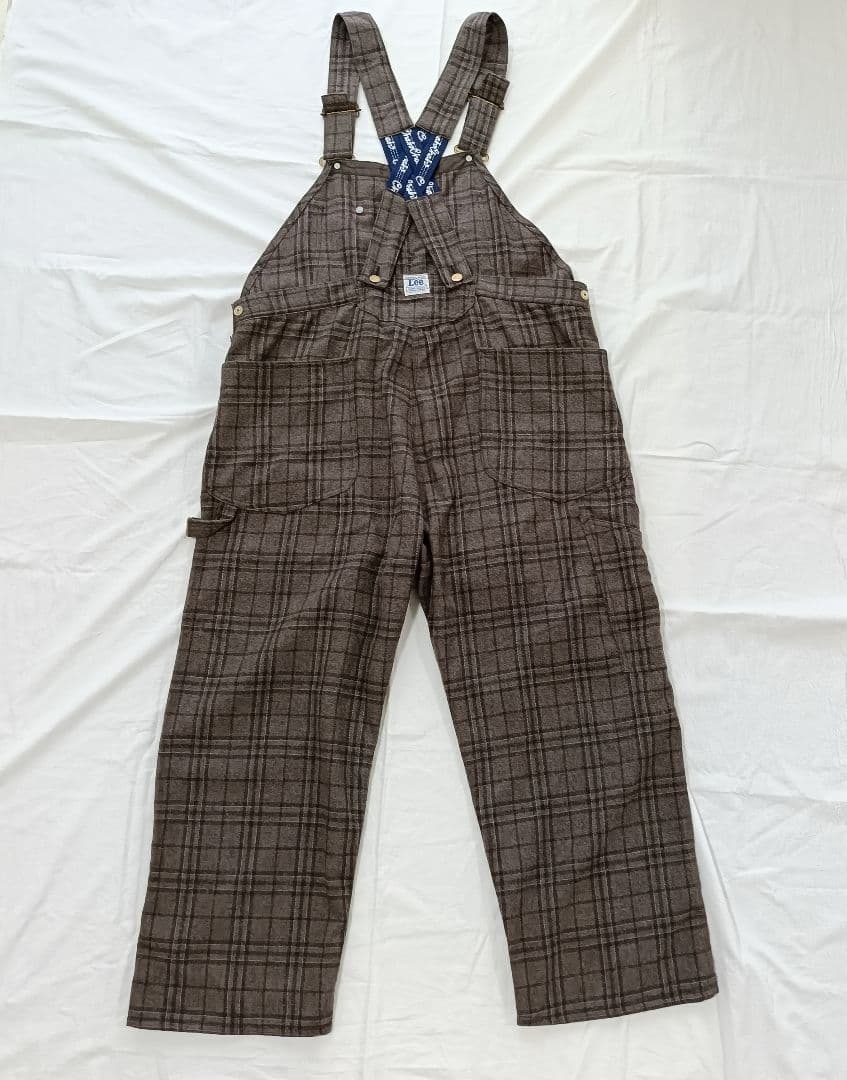 Lee Chah Chah TWEED 2WAY OVERALLS 美品