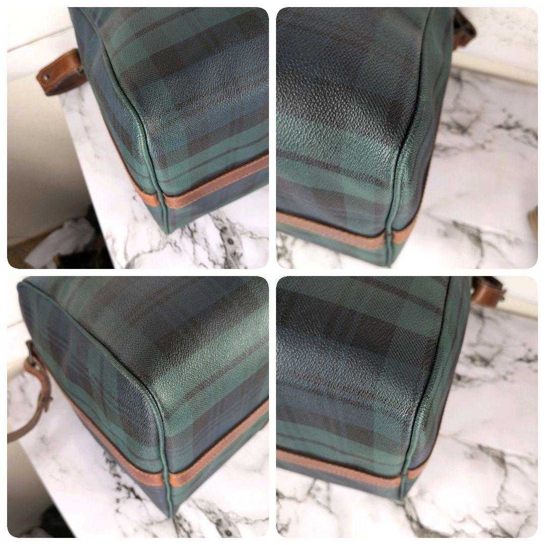 【美品】ポロラルフローレン☆2WAY　鍵　ブラシ　チャーム　完備　ボストンバッグ