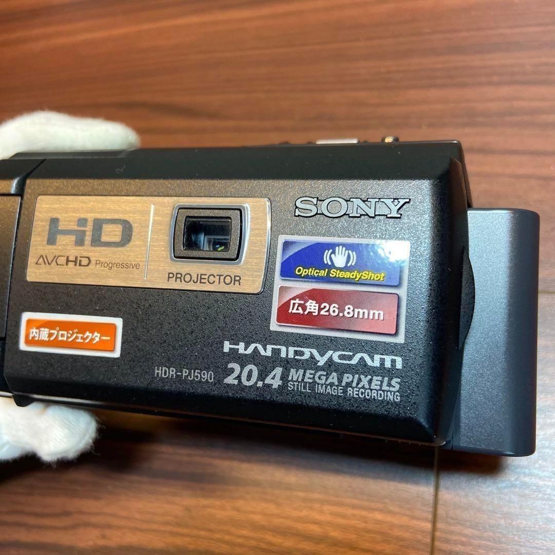 SONY HDR-PJ590V ビデオカメラ ほぼ新品 3829