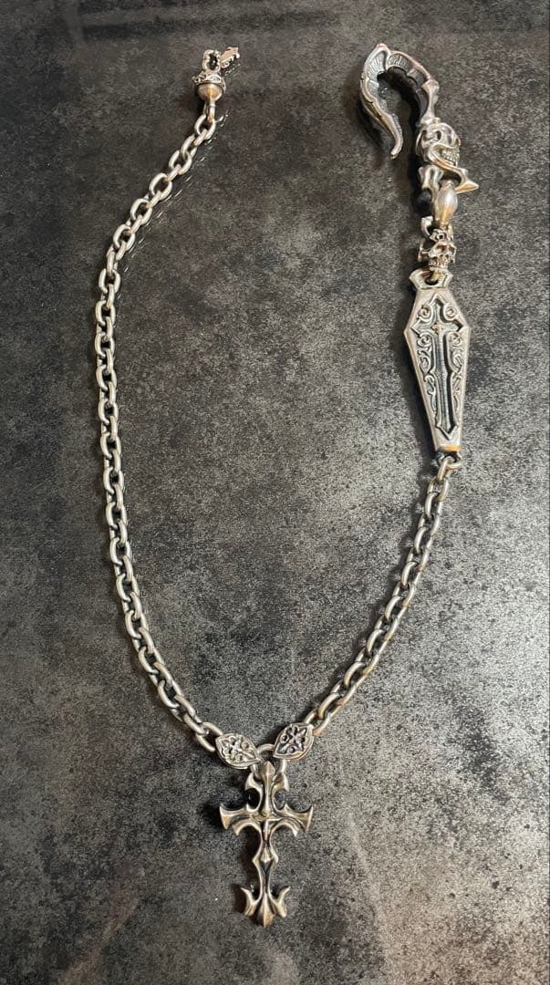 F.A.L/ウォレットチェーン/シルバー/全長68cm