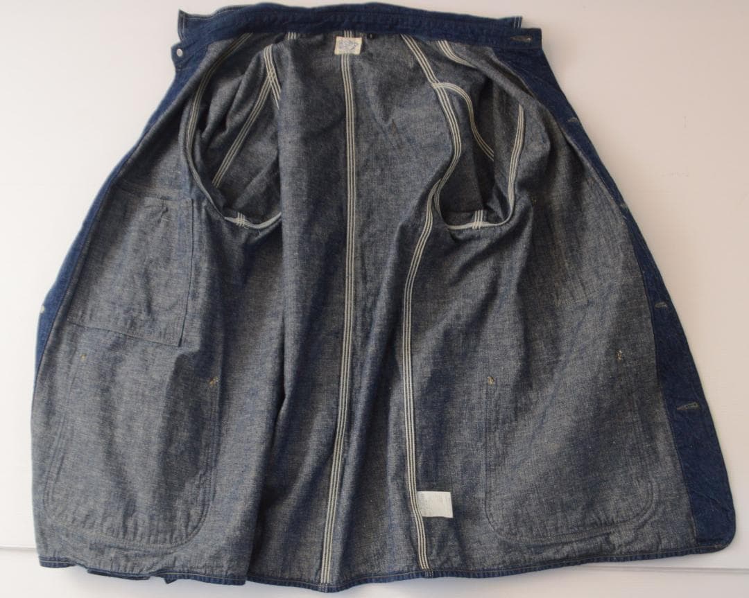 古着　Orslow オアスロウ　カバーオール/デニムジャケット　2/M
