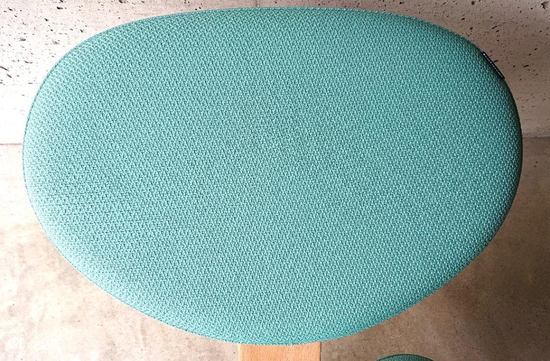 【美品】サカモトハウス バランスチェアイージー　ライトグリーン現行品