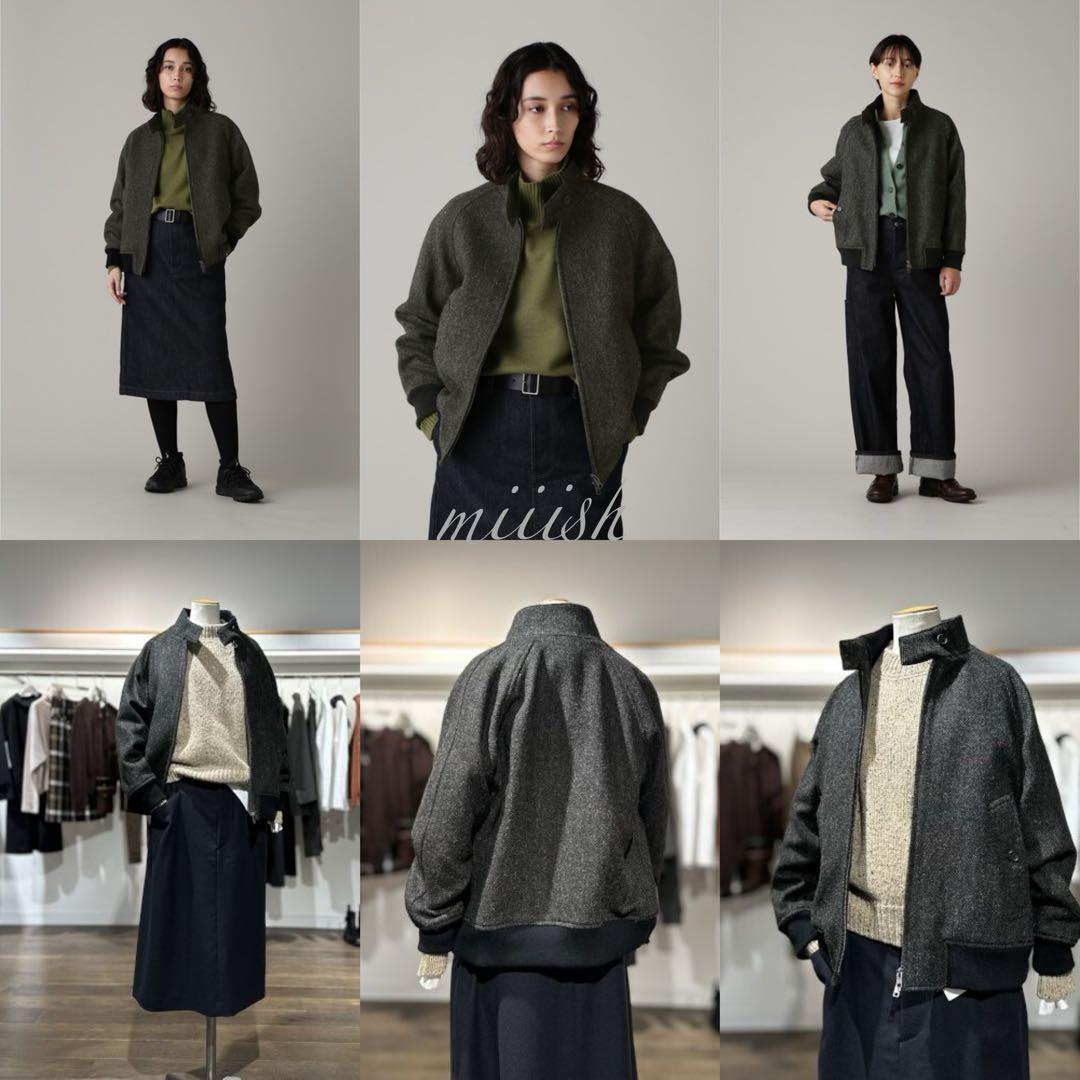 マーガレットハウエル×ハリスツイード 新型 ドリズラージャケット 希少完売品