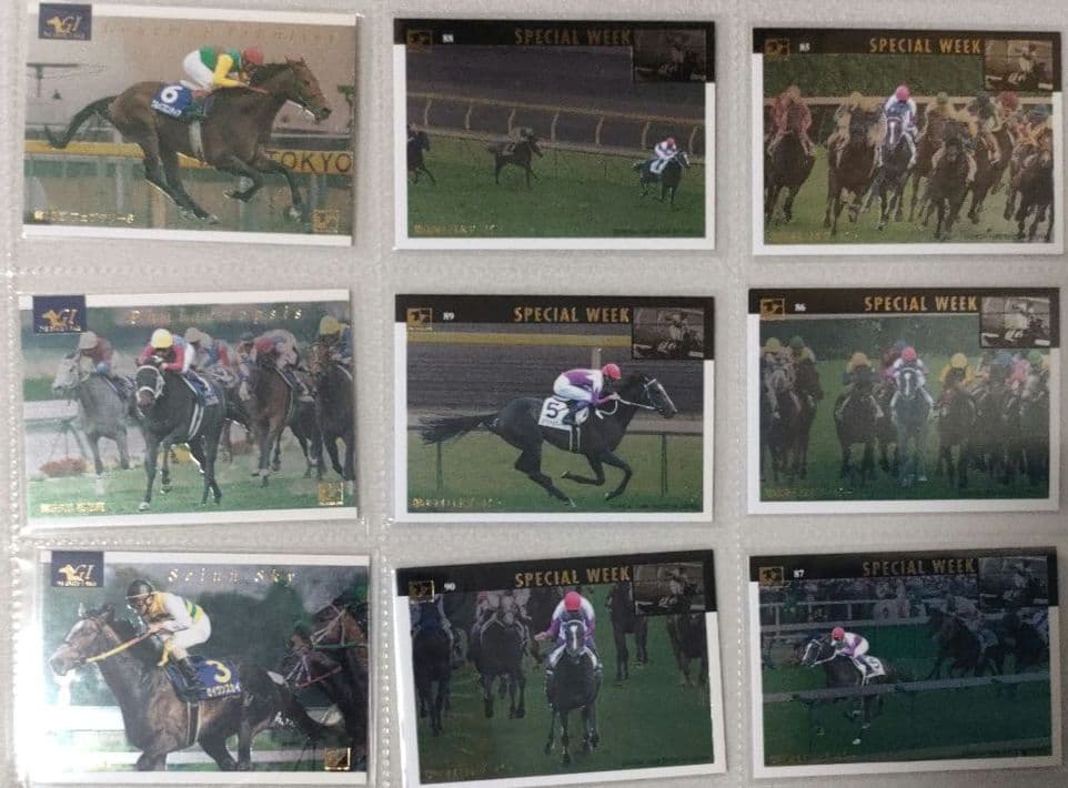 競馬　トレーディングカード各種