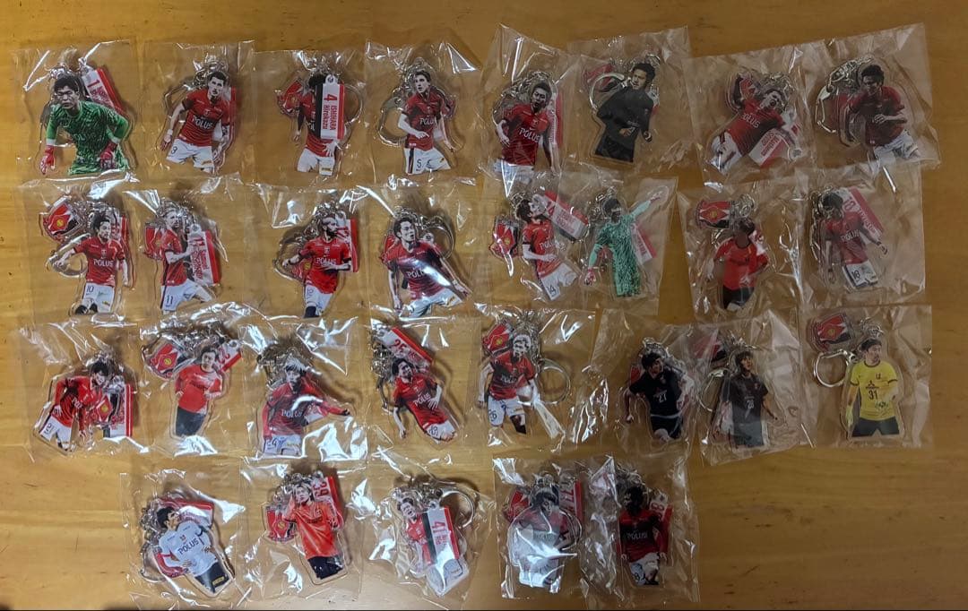 浦和レッズ　pickzyくじ　D賞　E賞　F賞　全　87種　全選手　コンプリート