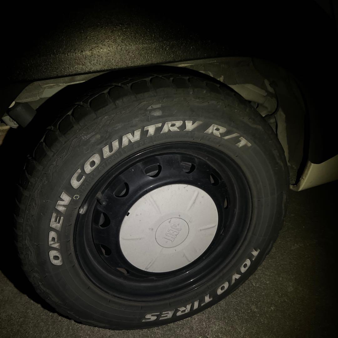 タイヤホイール4本とルーフラックまとめ売り