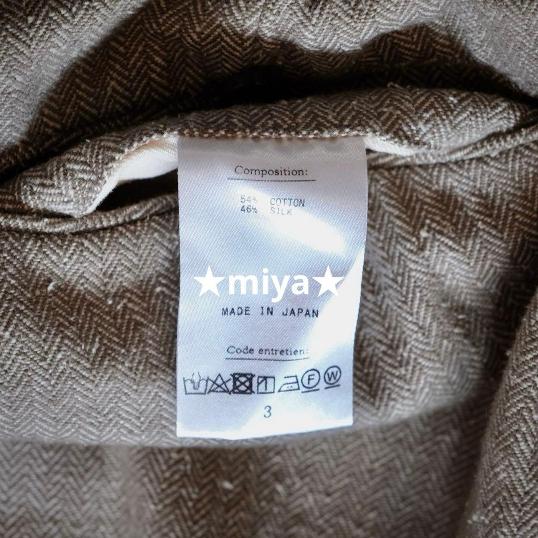 A.PRESSE / Herringbone Trousers / スラックス