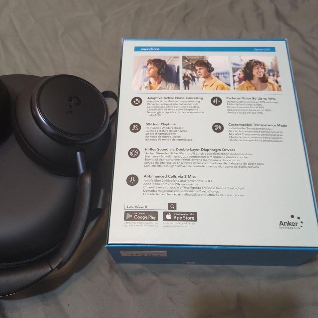 soundcore SPACE Q45 ワイヤレスヘッドホン【６日まで】