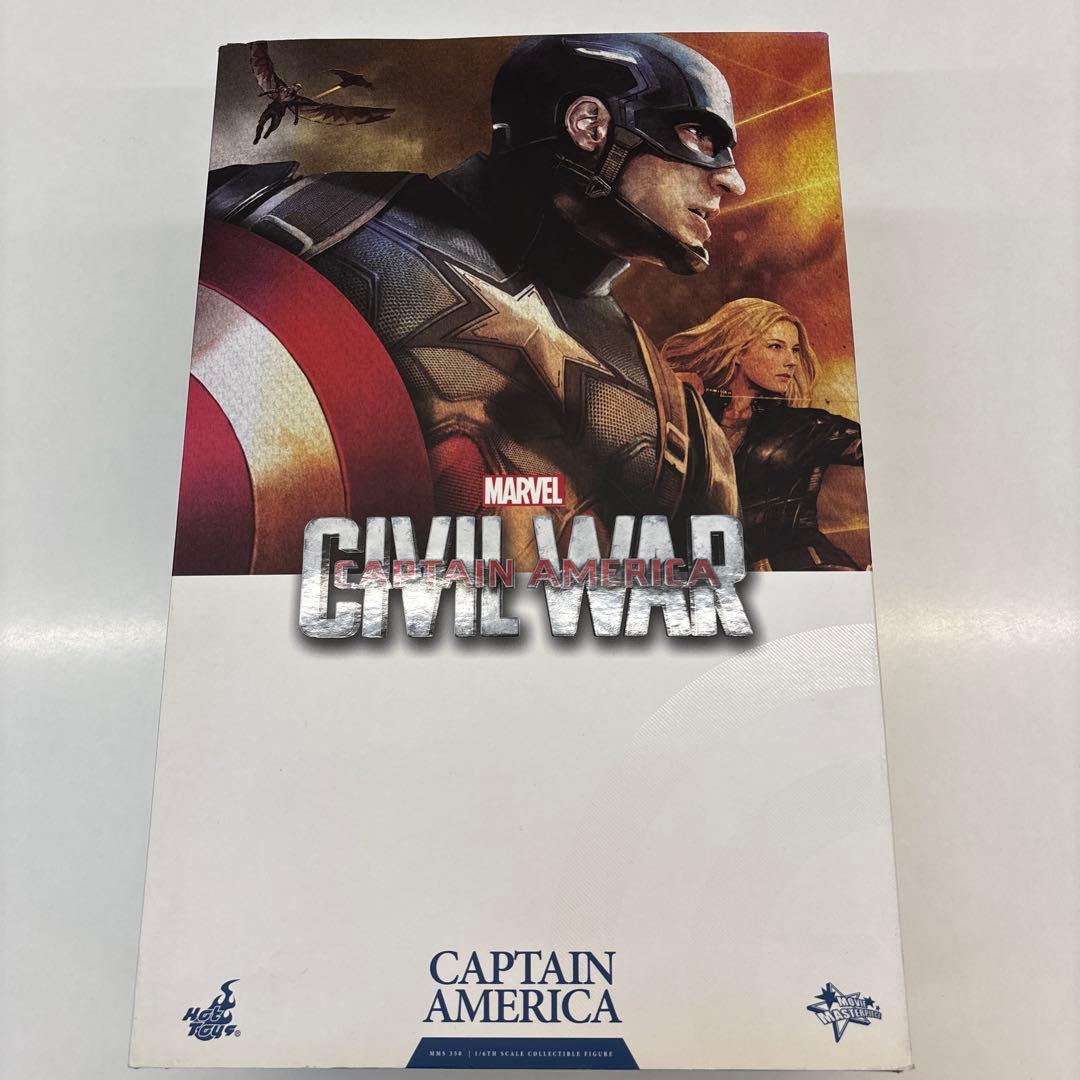 MARVEL CIVIL WAR キャプテン・アメリカ フィギュア　ホットトイズ