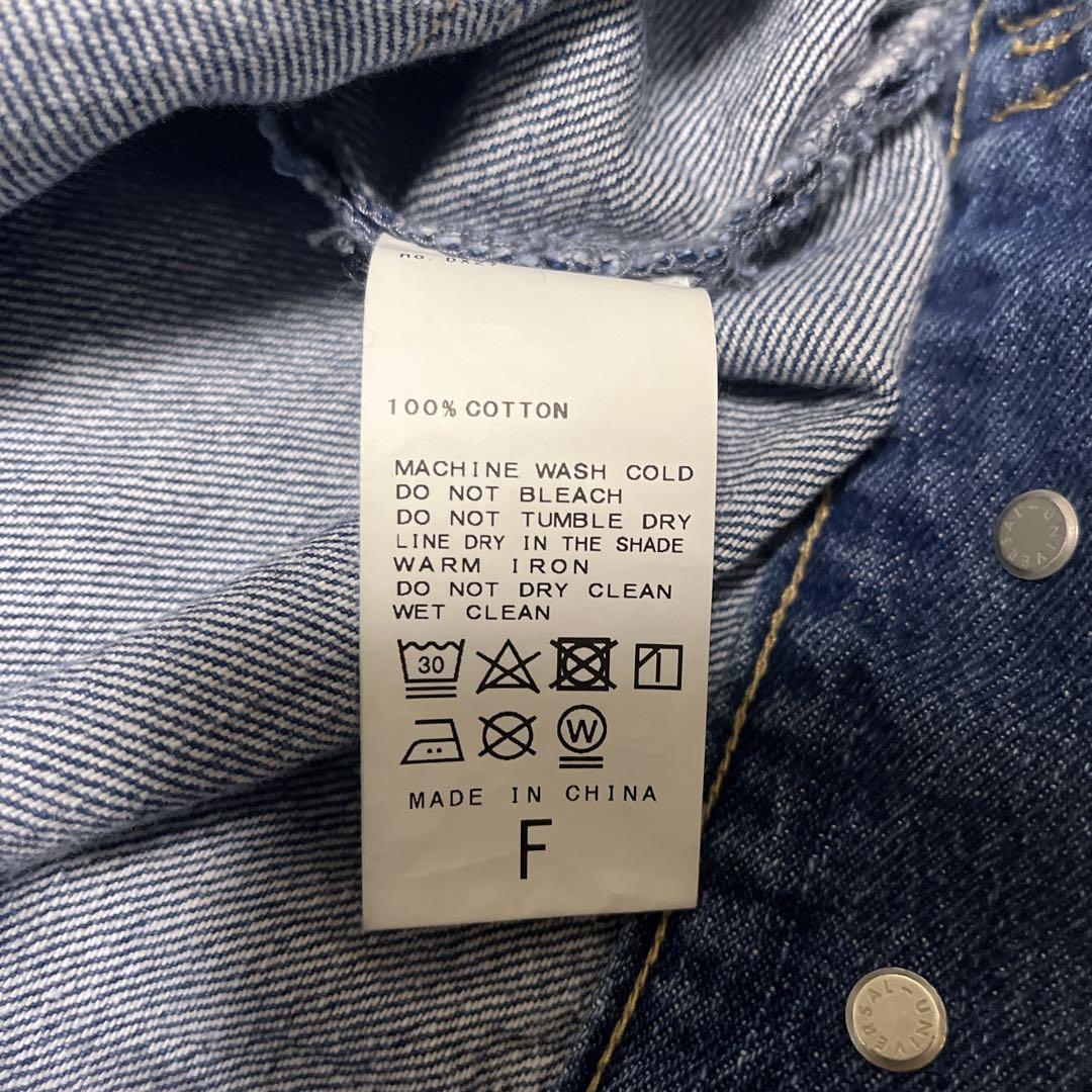 スピック&スパン51/2 1ST-LINE STUDS DENIM ジャケット