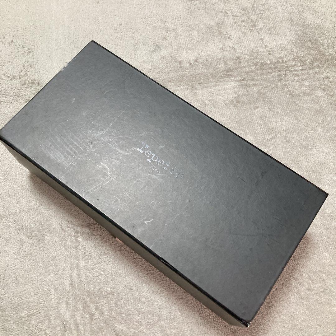 【美品】repetto レペット バレエシューズ サンドリオン エナメル レッド