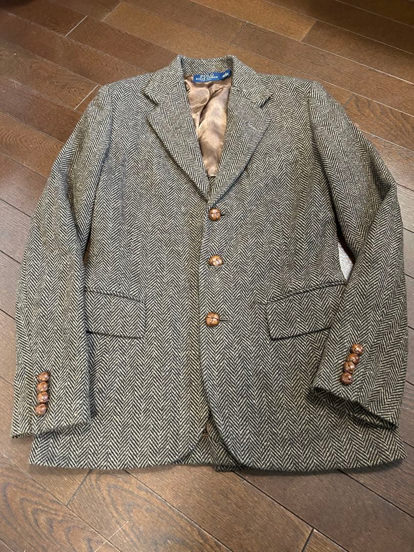 ポロラルフローレン ツイードテーラードジャケット サイズ2