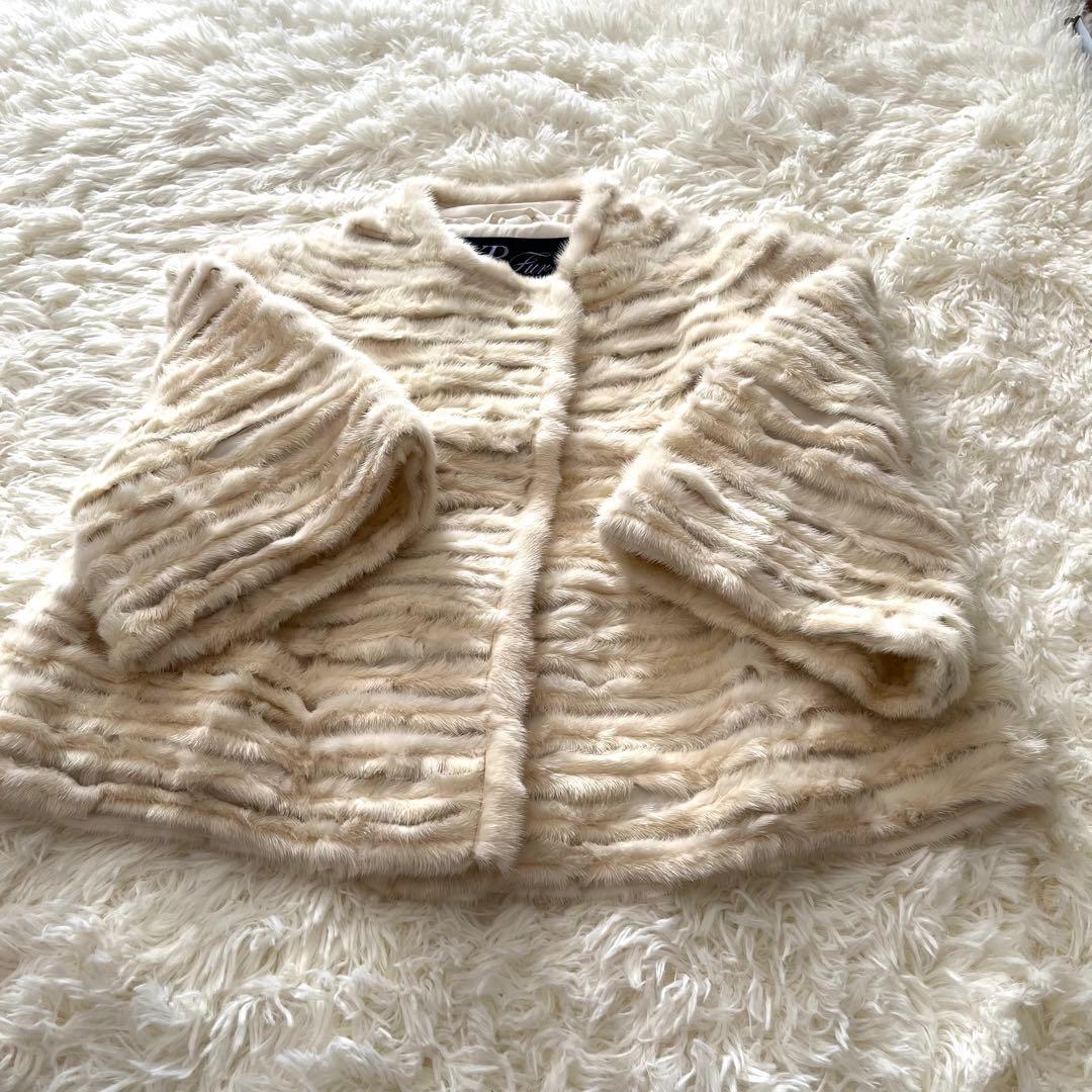 【専用】KB fur 木下物産 ミンク 毛皮 ファーコート ボレロ カーディガン