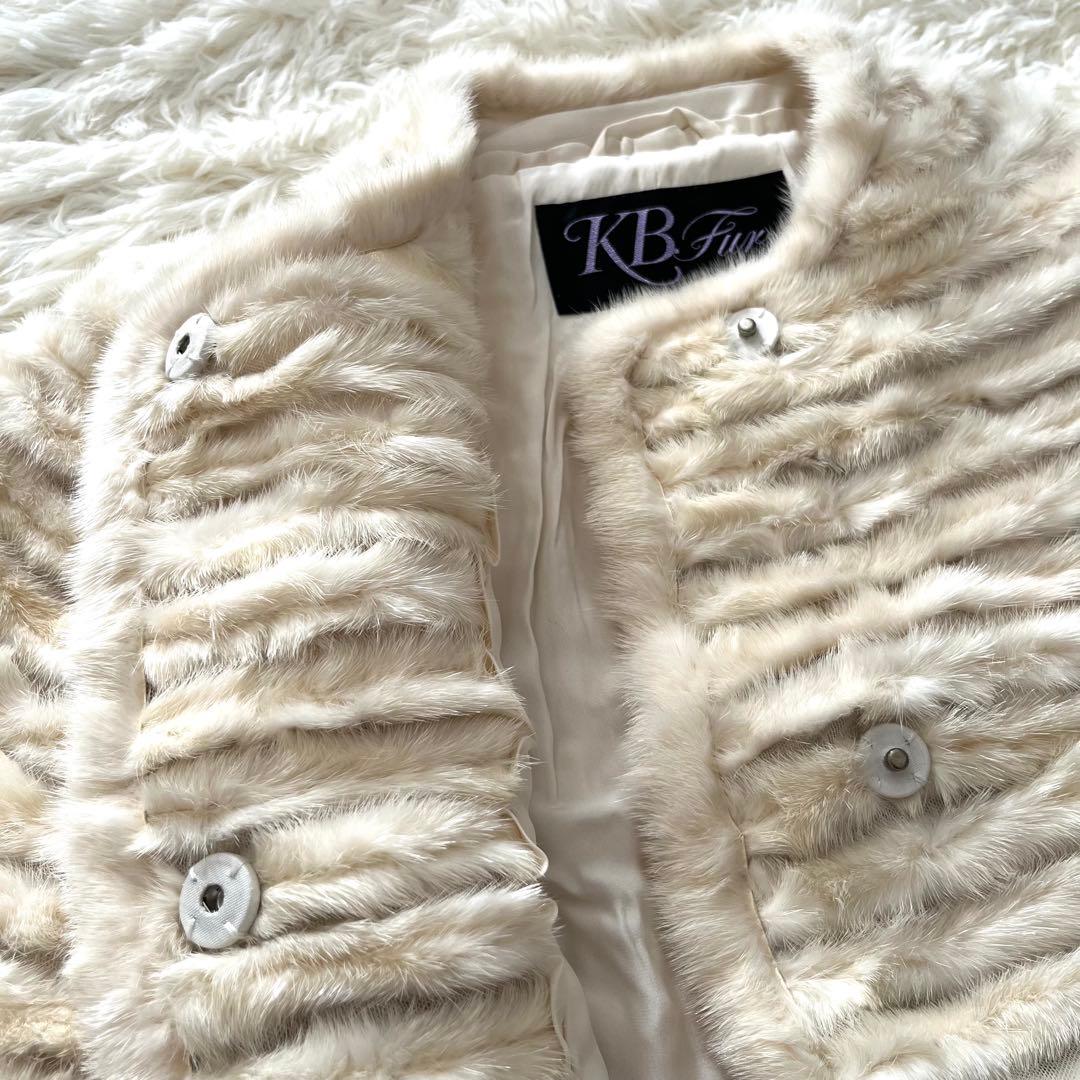 【専用】KB fur 木下物産 ミンク 毛皮 ファーコート ボレロ カーディガン