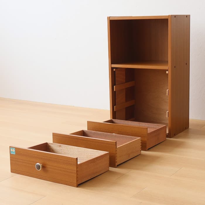 アンティーク レトロポップ 整理タンス 昭和レトロ おもちゃ箱 電話台