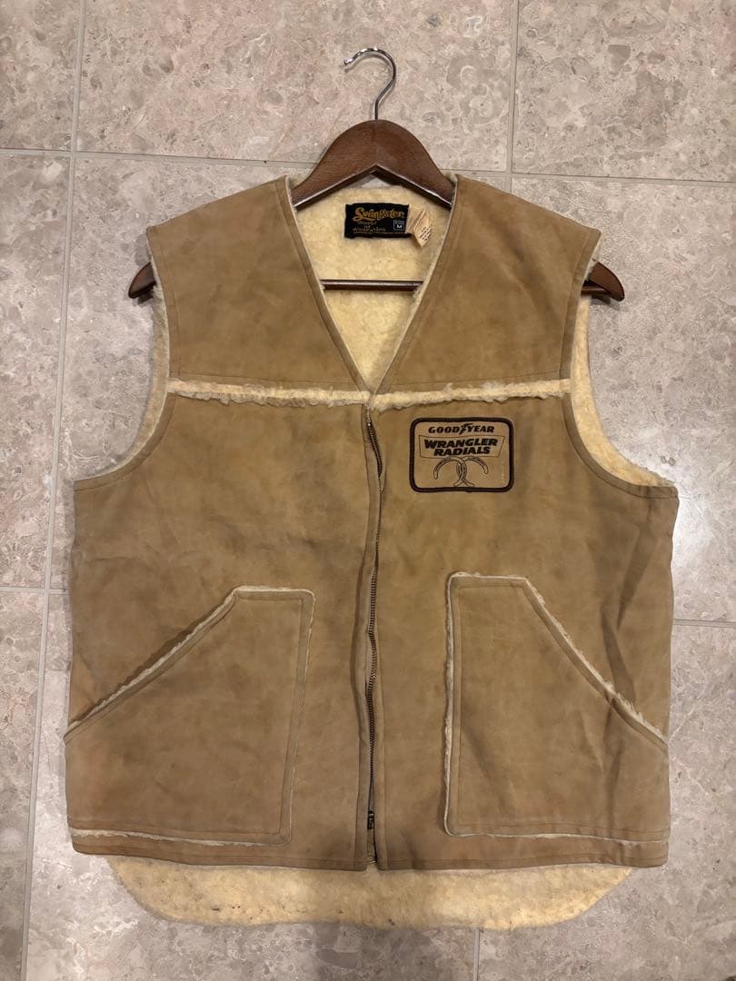 ※最終値下※ 70s〜80s GOOD YEARヴィンテージ ムートンボアベスト