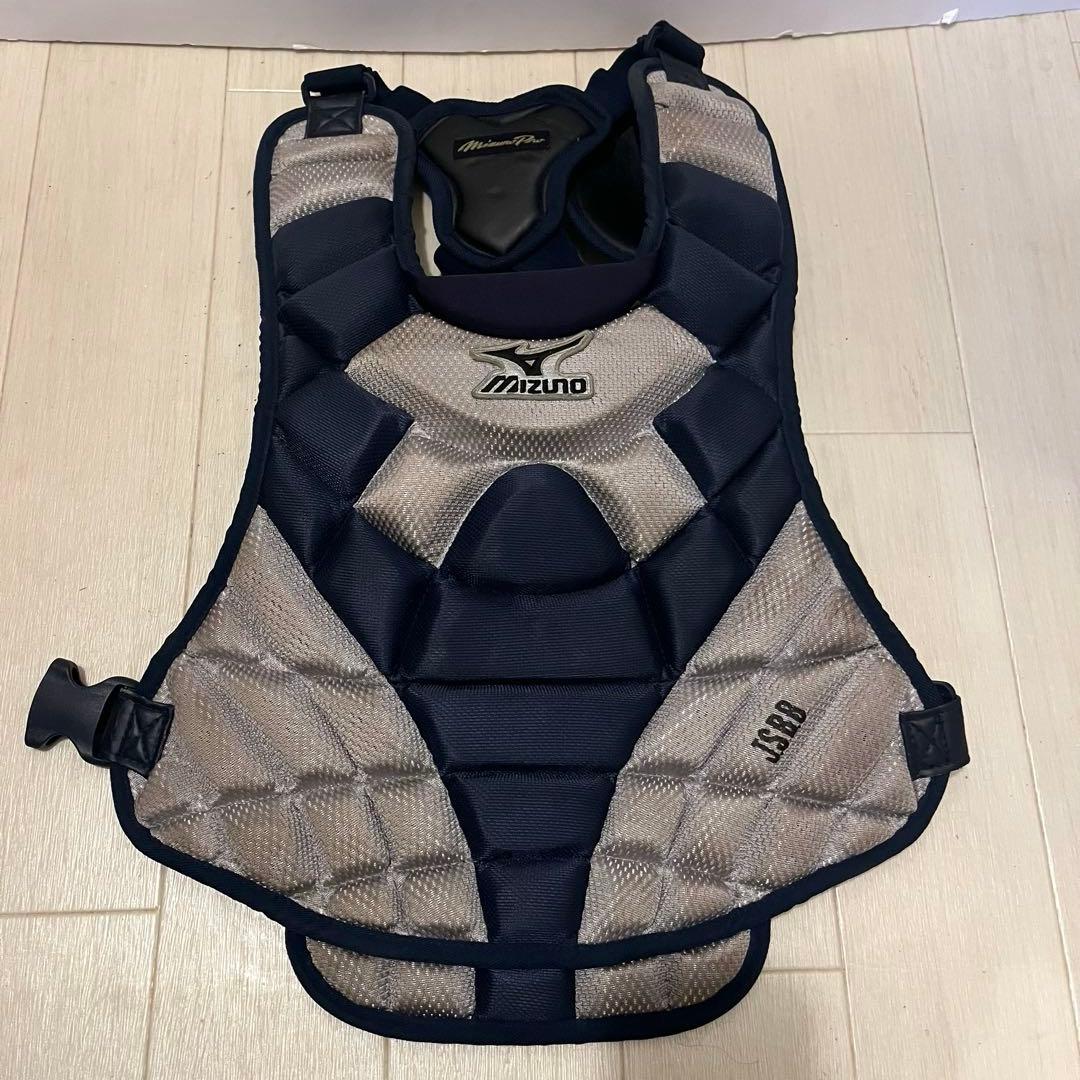 ミズノ キャッチャー 防具 プロテクター 野球 捕手 軟式用 軟式用 L セット