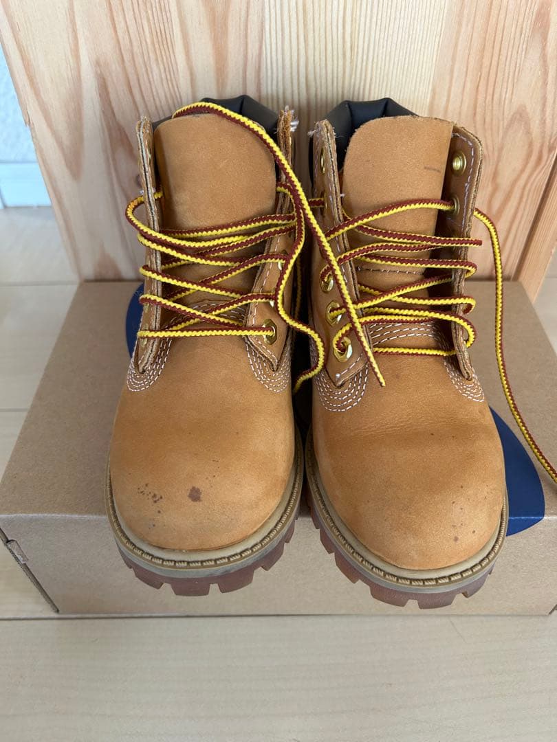 Timberland キッズ ブーツ ブラウン 17cm 1度着用