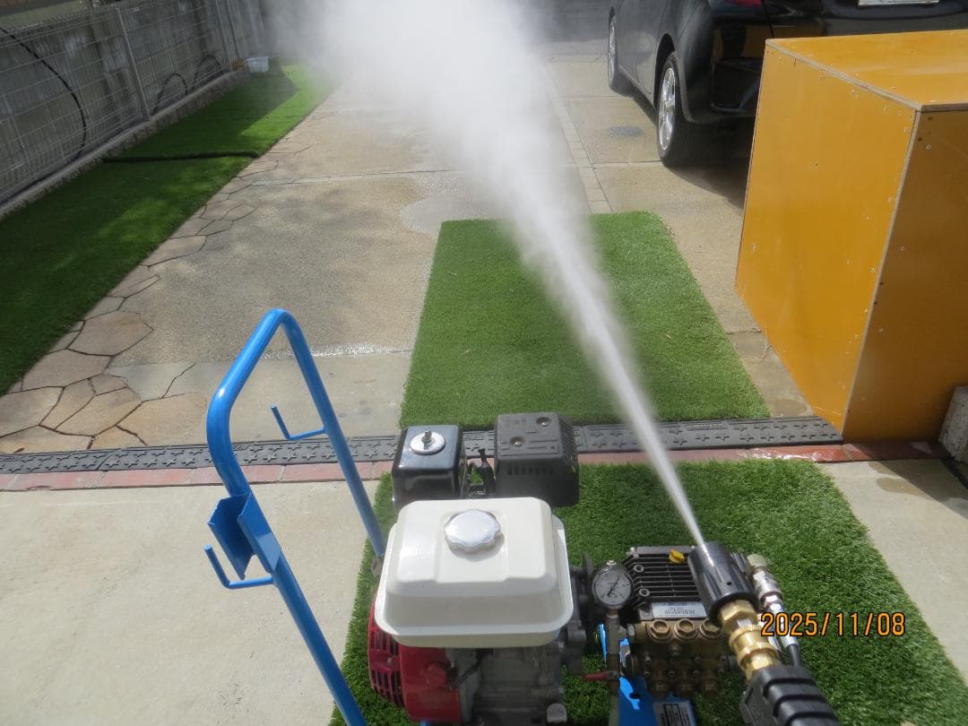 エンジン高圧洗浄機フルテックTD160