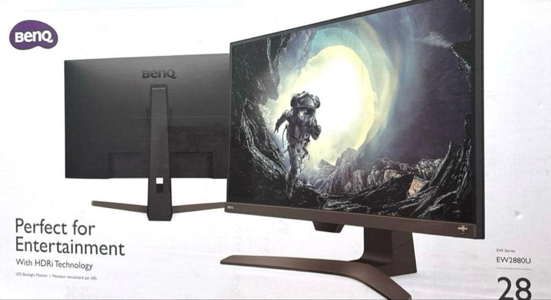 BenQ EW2880U 4K エンターテインメントモニター 28インチ
