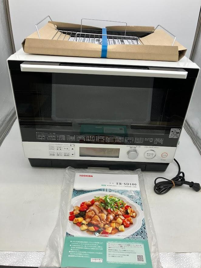TOSHIBA 水蒸気オーブン電子レンジ　ER-SD100