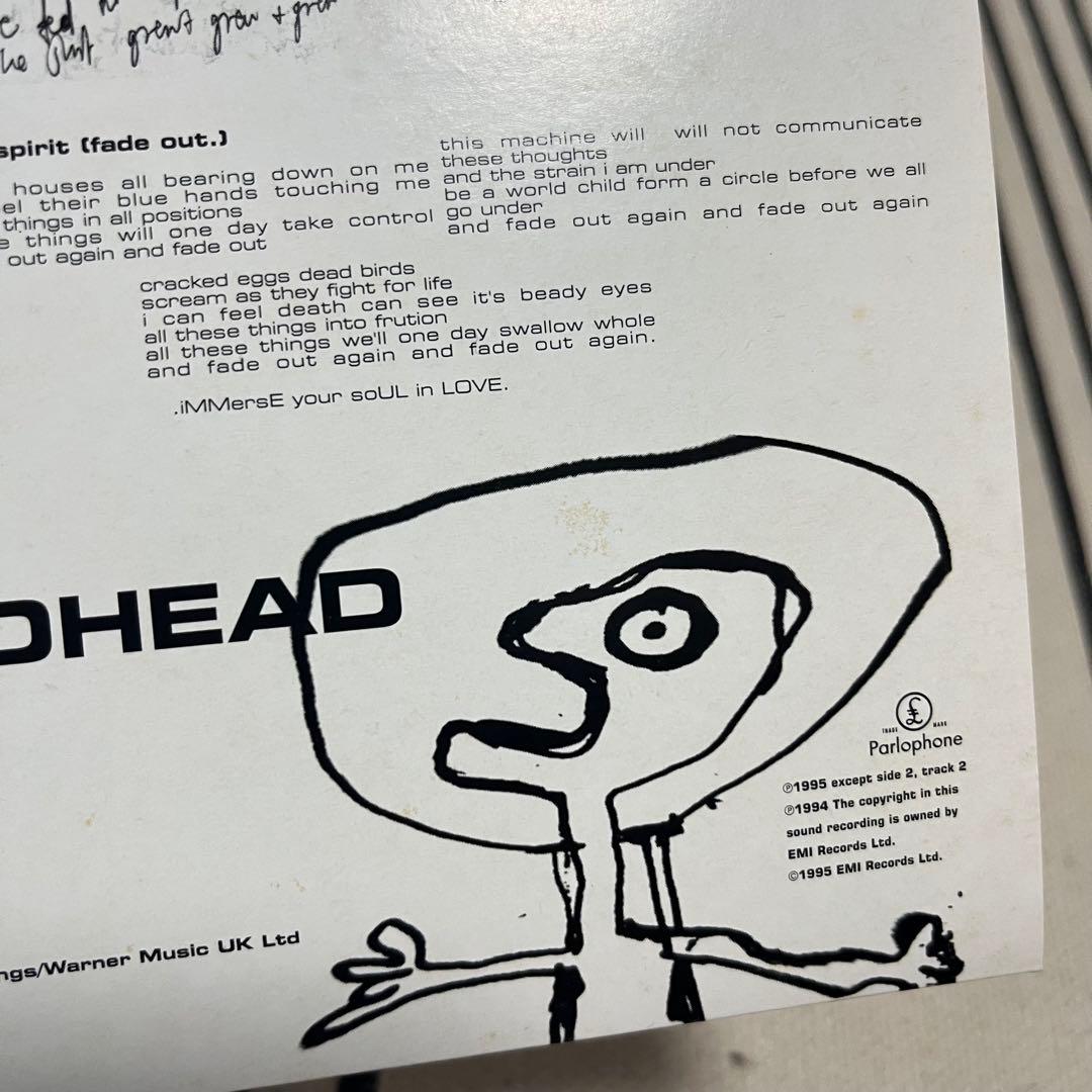 e*奨様 RADIOHEAD アナログ LP レコード THE BENDS