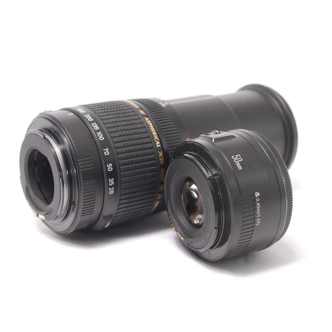 ❤即購入1000円OFF❤ キャノン Kiss X10 単焦点 × 高倍率レンズ