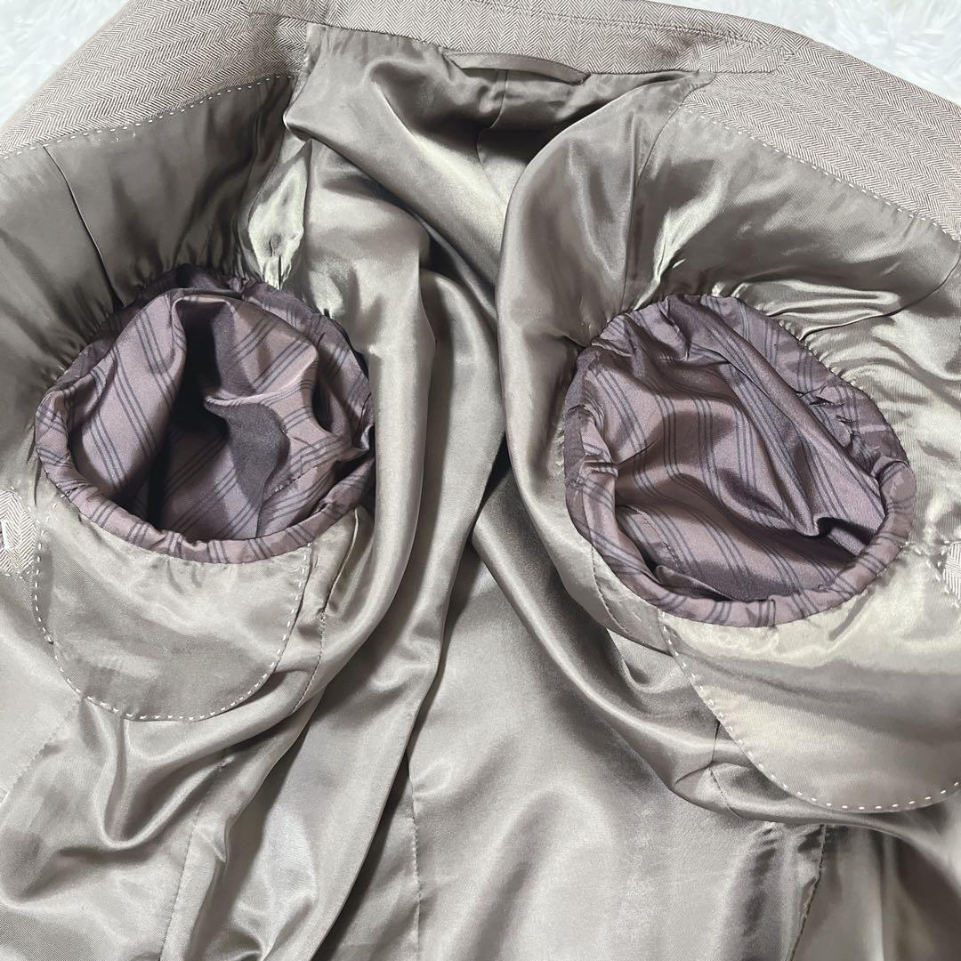 THE SUIT COMPANY スーツ　3点セット　ヘリンボーン