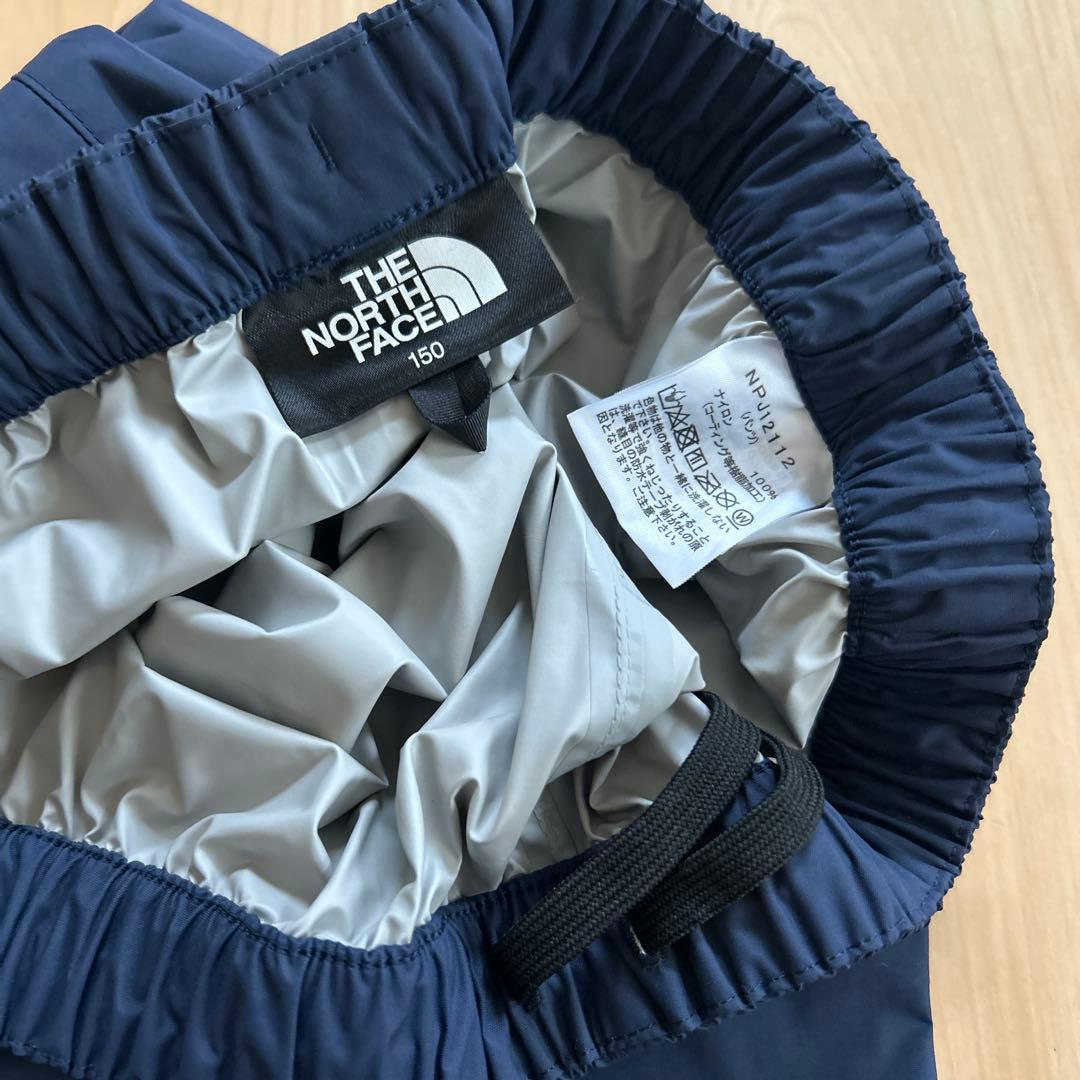 ノースフェイス　レインテックス ユリイカ　ナイロンジャンバー　パンツ 上下　紺