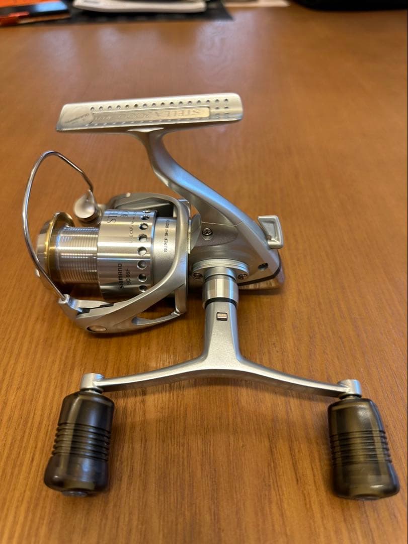 美品 シマノ98ステラ3000 ダブルハンドル SC66F