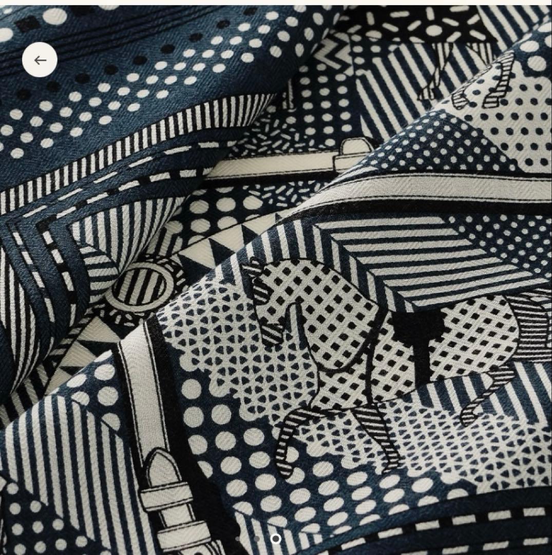 エルメス　メンズカレH 65 《馬着》　未使用級の美品 定価　￥81,400