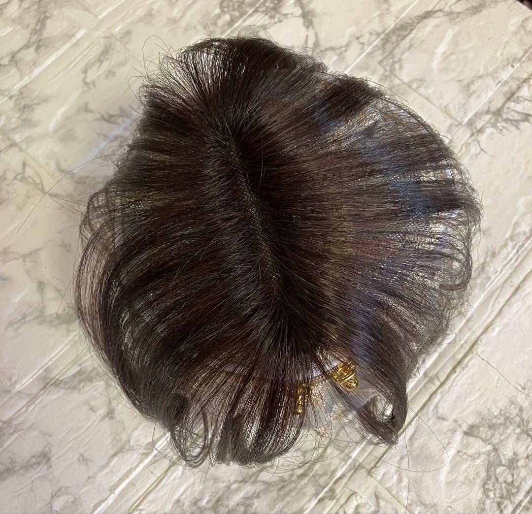 み*か様 ヘアメイト　チャチャ　ダークブラウン　ロング　ポーチ付き　箱あり