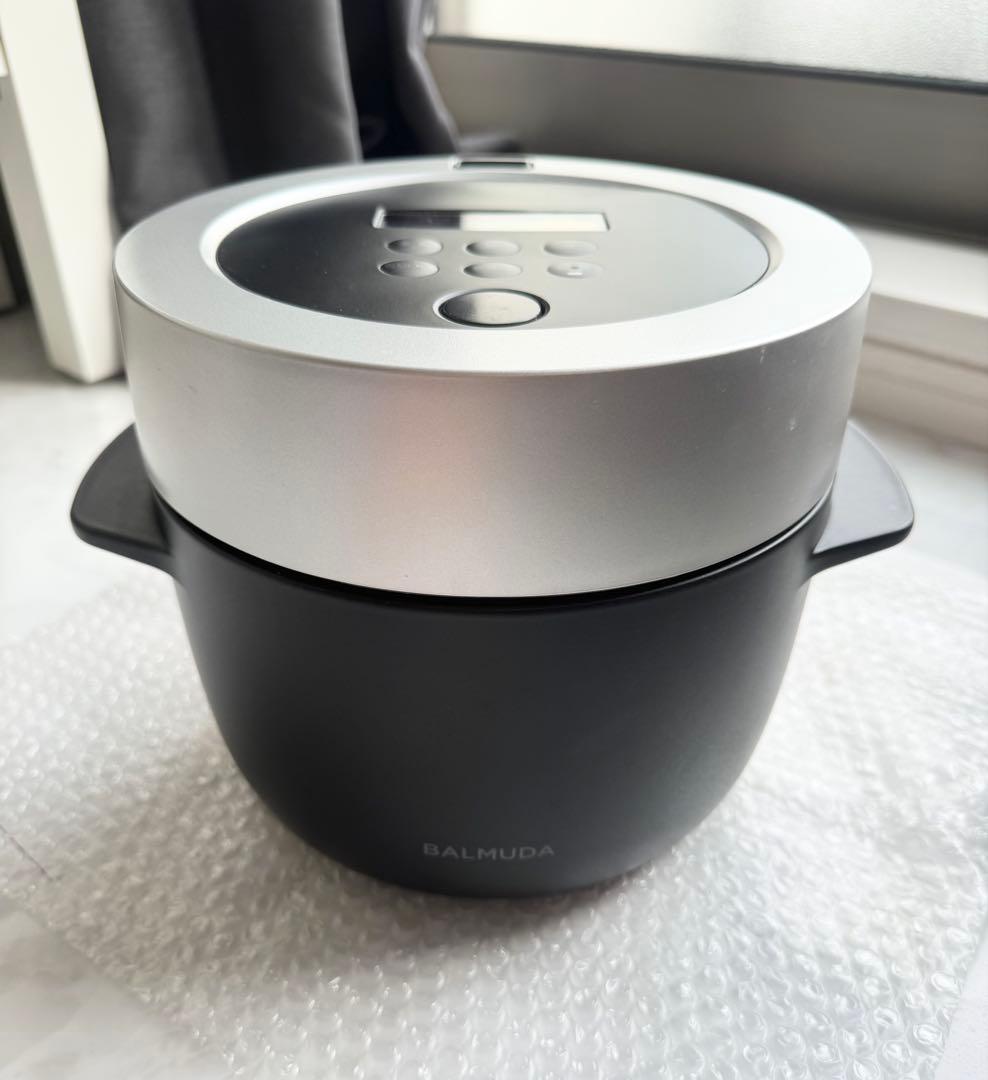 美品 BALMUDA The Gohan 電気炊飯器 K03A-BK ザゴハン