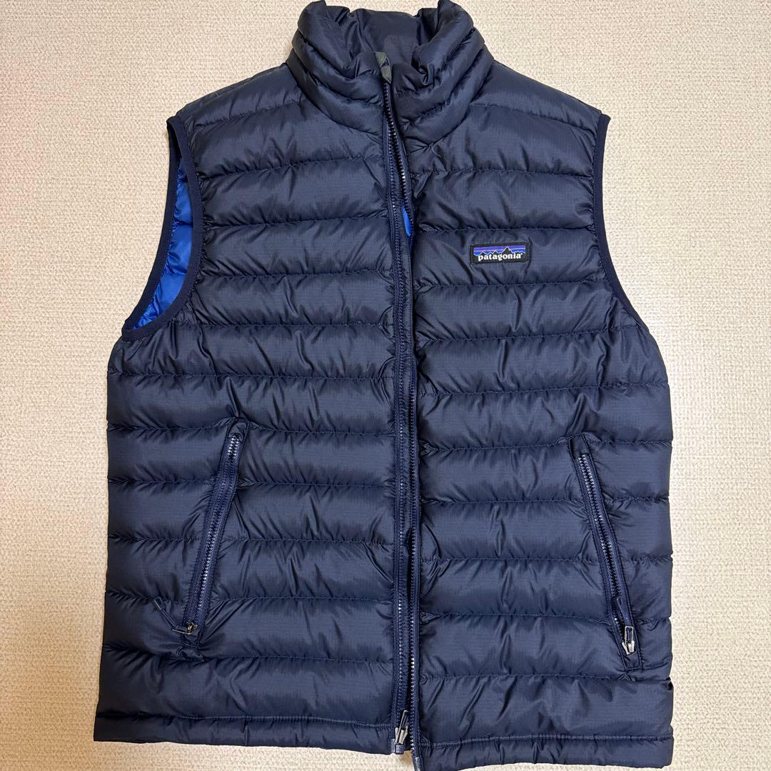 patagonia パタゴニア ダウンベスト S ネイビー