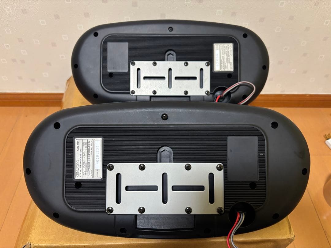 新品　KENWOOD 置き型スピーカー　KSC-404
