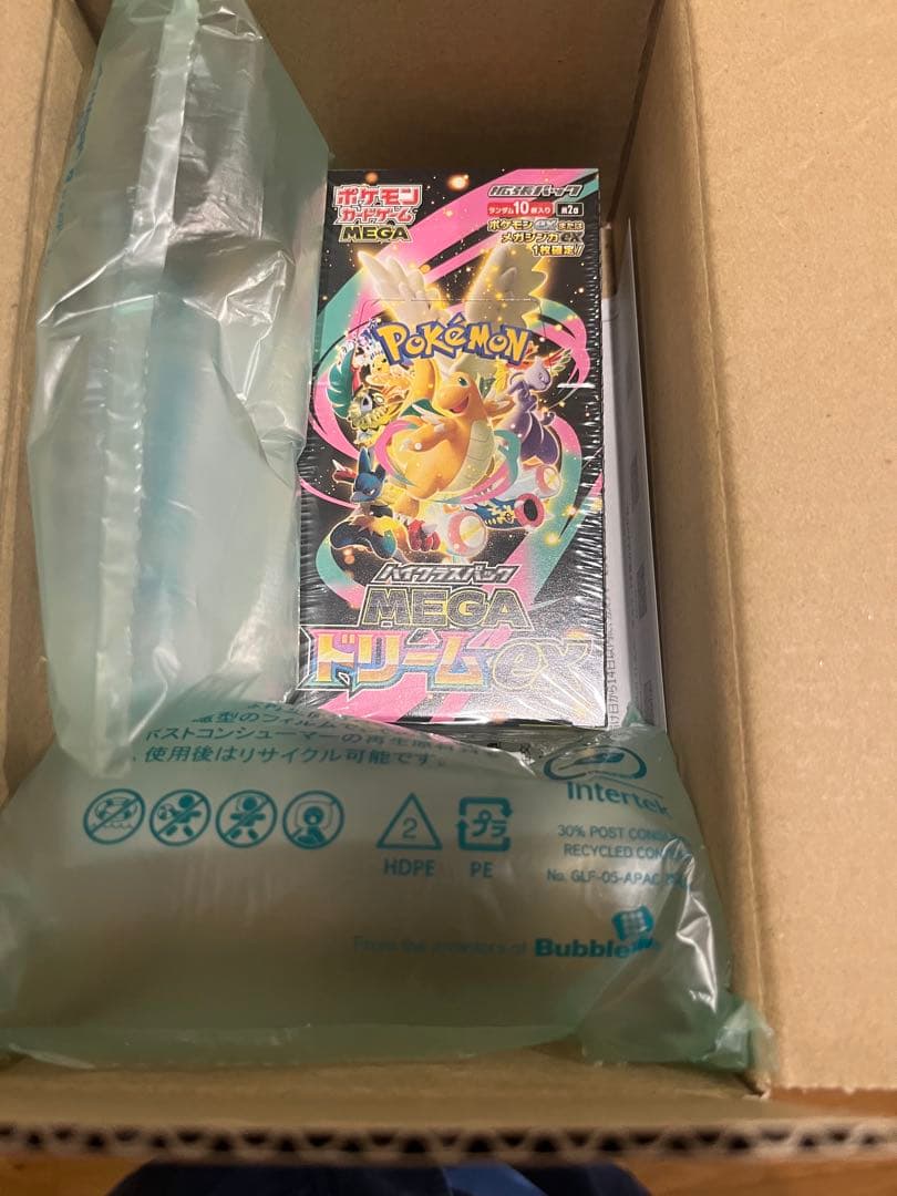 MEGAドリームex 1ボックス　シュリンク付