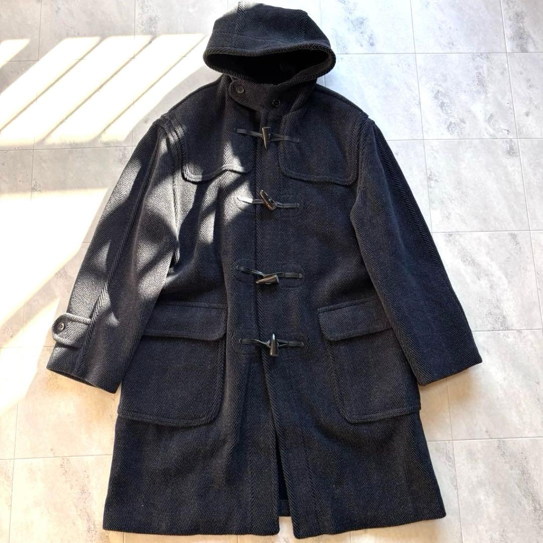 【Vintage】グローバーオール ヘリンボーン キングストン ダッフルコート