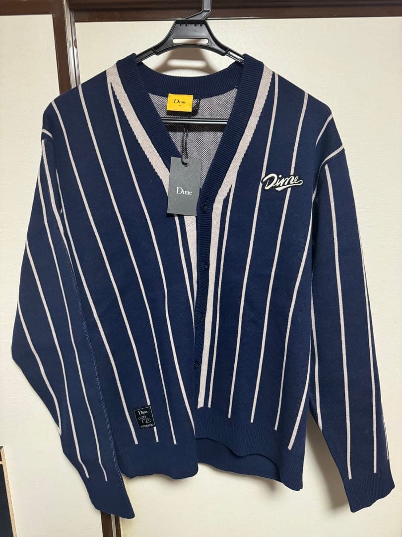 トップス DIME BASEBALL KNIT CARDIGAN