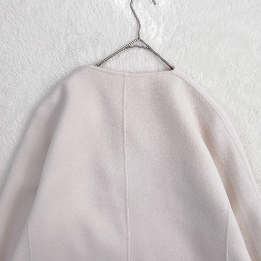 タグ付✨セオリーリュクス カシミヤ ダブルフェイスコート ベージュ 定価9.7万