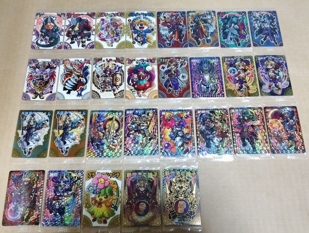 神羅万象チョコ 天地神明の章 1弾29枚 2弾29枚 3弾30枚 4弾29枚