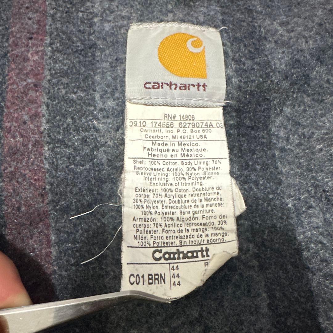 き*き様 Carhartt C01 BRN ミシガン チョアコート ダック ジャ